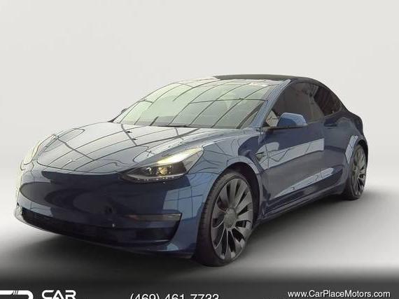 TESLA MODEL 3 2022 5YJ3E1EC4NF125289 image